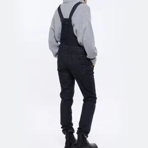 en ligne vente MAISON STANDARDS Salopette Bérénice Denim Noir 12