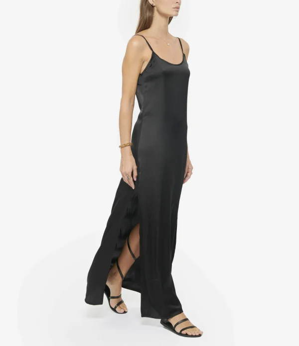 MAISON SAINT JULIEN Robe Rio Longue Noir achat 4