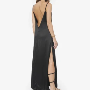 MAISON SAINT JULIEN Robe Rio Longue Noir achat 12