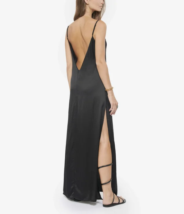 MAISON SAINT JULIEN Robe Rio Longue Noir achat 5