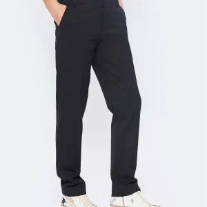 MAISON STANDARDS Pantalon Darius Laine Noir online boutique 13