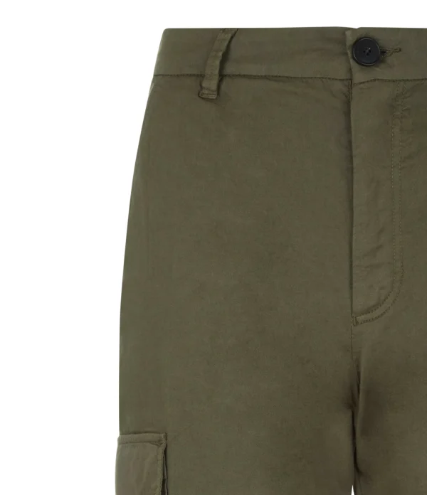 bas prix MAISON STANDARDS Pantalon Militaire Kaki 3