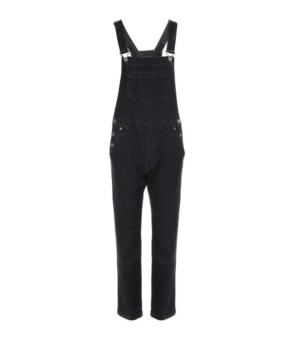 en ligne vente MAISON STANDARDS Salopette Bérénice Denim Noir 1