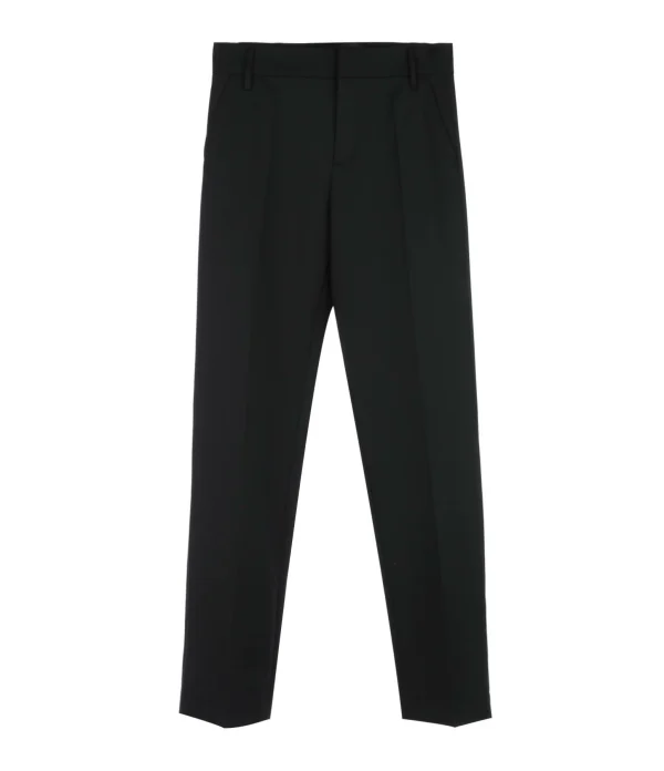 MAISON STANDARDS Pantalon Darius Laine Noir online boutique 1