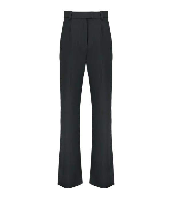 boutique en ligne MAISON STANDARDS Pantalon Loose Stretch Éloïse Noir 1