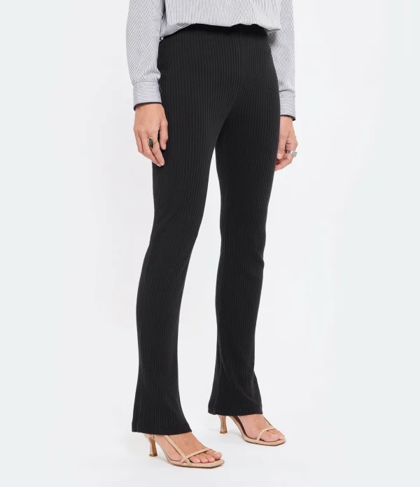 MAJESTIC FILATURES Pantalon Coton Noir boutique 6