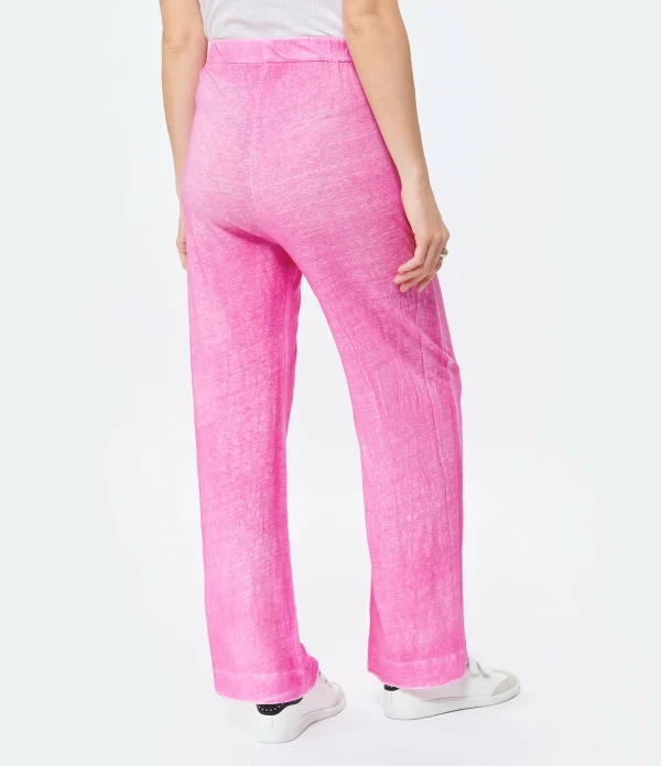 MAJESTIC FILATURES Pantalon Lin Flamingo en ligne officielle 6