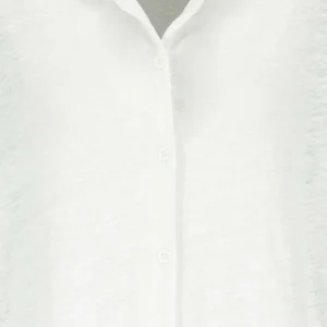 MAJESTIC FILATURES Chemise Lin Blanc SOLDES TOUT À 9