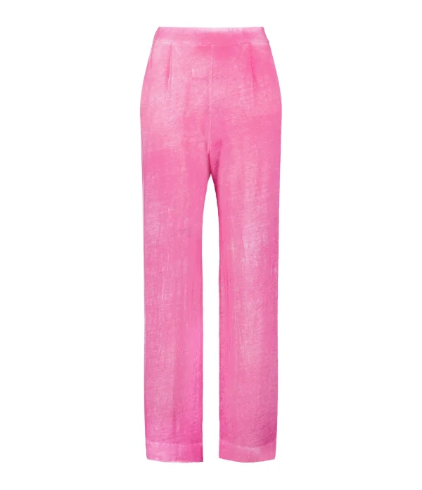 MAJESTIC FILATURES Pantalon Lin Flamingo en ligne officielle 1