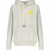 fashion pas cher MARANT ÉTOILE Sweatshirt Malibu Coton Écru Jaune 19