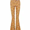 ANTIK BATIK Pantalon Martina Imprimé Jaune prix abordable 20