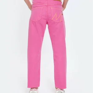 SOLDES TOUT À MIRA MIKATI Jean Broderie Coton Rose 22