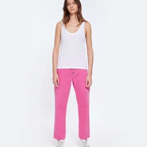 SOLDES TOUT À MIRA MIKATI Jean Broderie Coton Rose 18