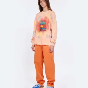 Boutique MIRA MIKATI Jean Coton Orange 17