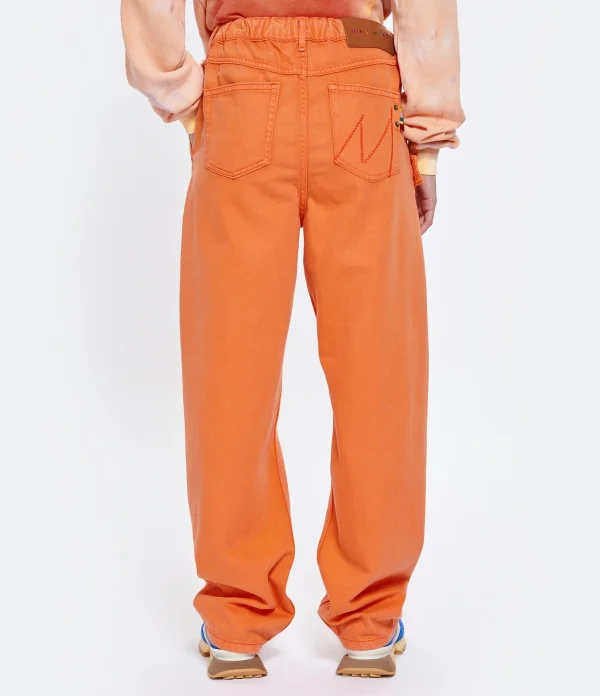 Boutique MIRA MIKATI Jean Coton Orange 8