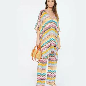 Missoni Pantalon Maille Multicolore destockage 7