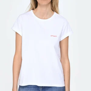 Maison Labiche Tee-shirt Poitou Amour Coton Bio Blanc achetez 11