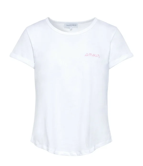 Top ventes Maison Labiche Tee-shirt Amour Blanc 1