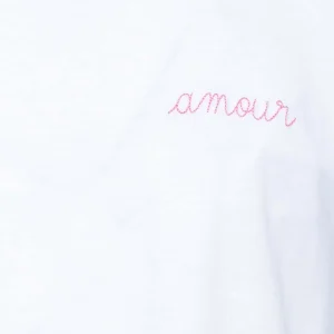 Top ventes Maison Labiche Tee-shirt Amour Blanc 10