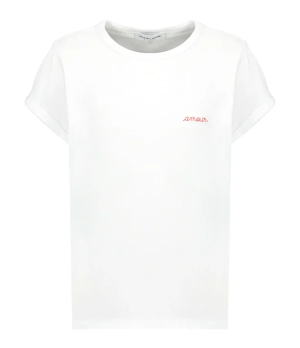 Maison Labiche Tee-shirt Poitou Amour Coton Bio Blanc achetez 1