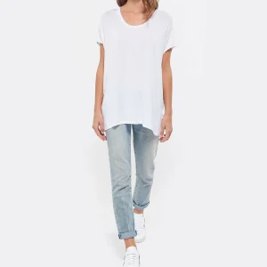 MARGAUX LONNBERG Tee-shirt Marlow Blanc meilleure qualité 11