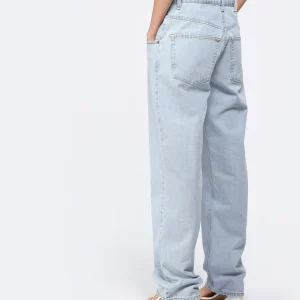 MARGAUX LONNBERG Pantalon Cooper Denim Coton Bleu Clair magasin pour 18