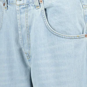 MARGAUX LONNBERG Pantalon Cooper Denim Coton Bleu Clair magasin pour 12