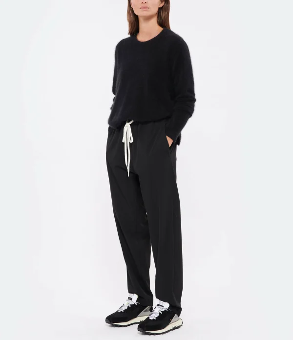 Livraison gratuite MM6 Maison Margiela Pantalon Noir 10