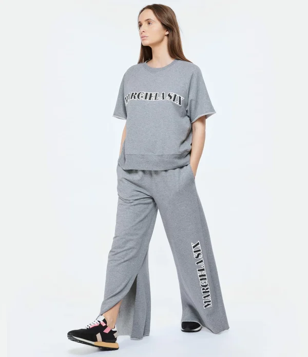 à prix très bas MM6 Maison Margiela Jogging Coton Gris Foncé 5