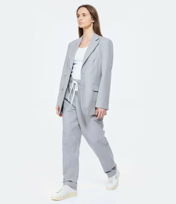 à prix très bas MM6 Maison Margiela Pantalon Coton Gris 4