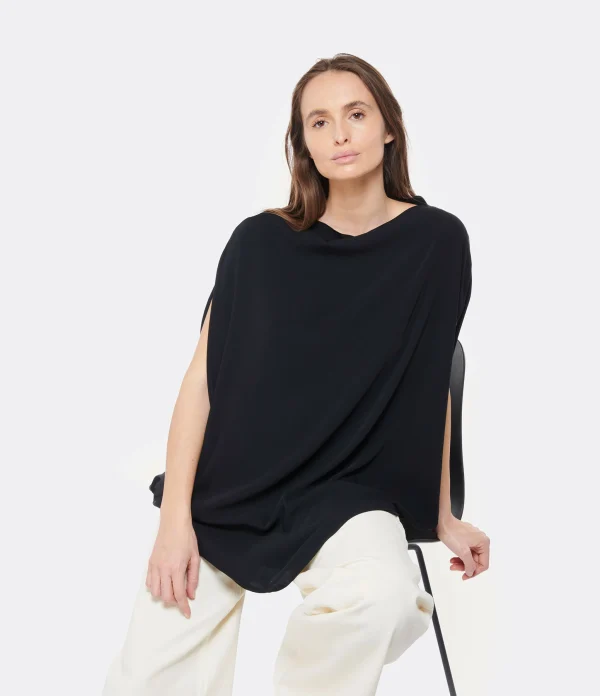 MM6 Maison Margiela Top Noir Promotio de vente 4