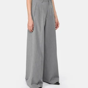 MM6 Maison Margiela Pantalon Gris marque pas cher 14