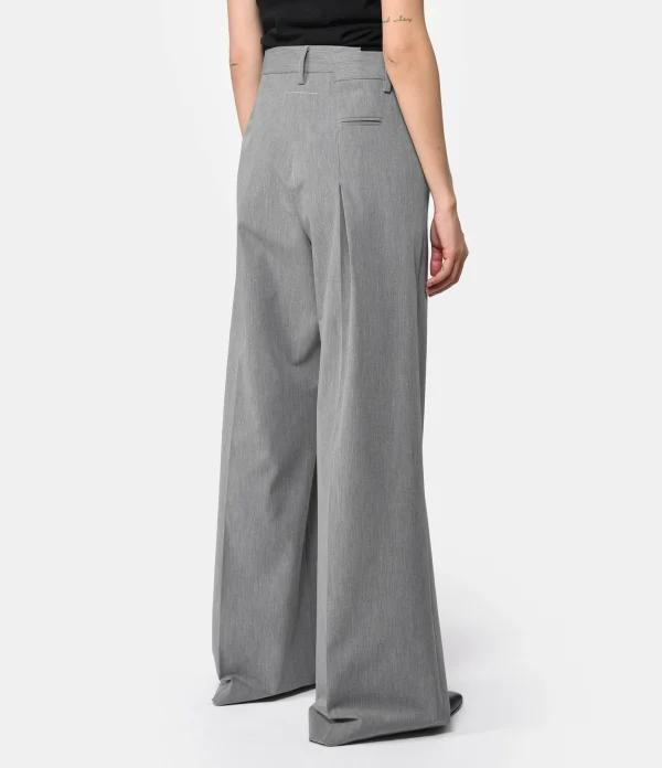 MM6 Maison Margiela Pantalon Gris marque pas cher 6