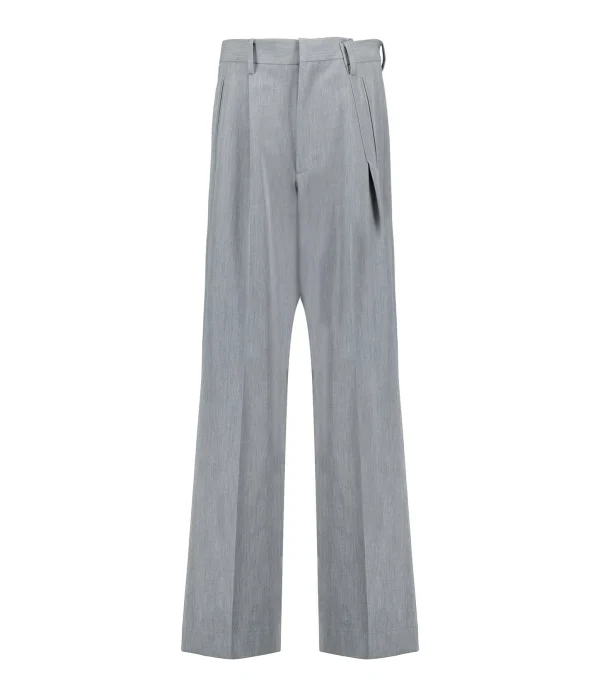 MM6 Maison Margiela Pantalon Gris marque pas cher 1