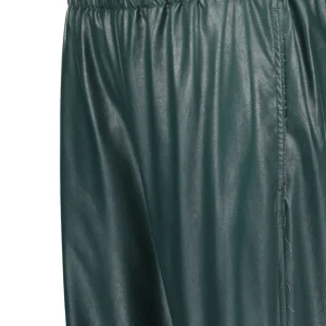 MM6 Maison Margiela Pantalon Cuir Vert fashioniable 10