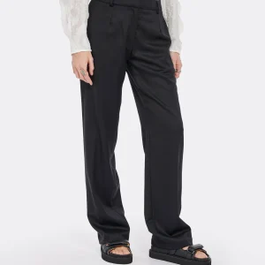 Vente Modetrotter Pantalon Firmin Thorens Laine Noir 14