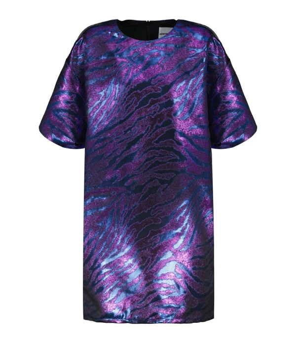 vente pas cher Modetrotter Robe Oscar Seya Zèbre Violet 1