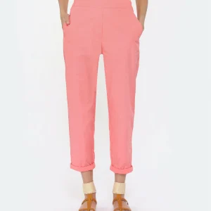 Momoni Pantalon Idaho Coton Corail à prix très bas 14