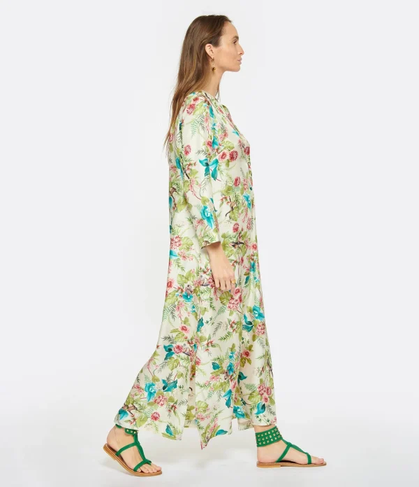 Momoni Robe Janie Soie Fleur magasin 4