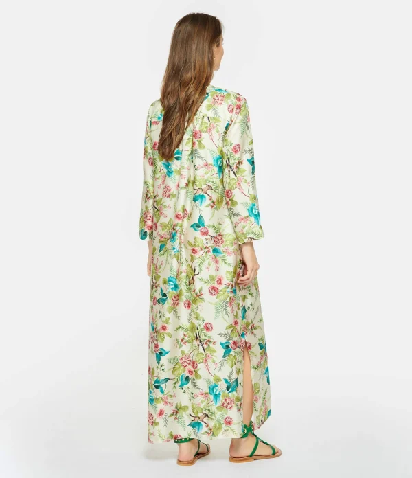 Momoni Robe Janie Soie Fleur magasin 5