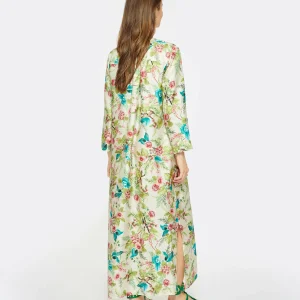 Momoni Robe Janie Soie Fleur Livraison Standard/Rapide 12