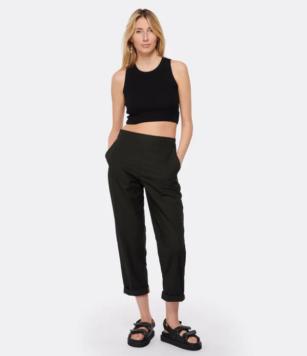 vente chaude Momoni Pantalon Idaho Coton Noir 4