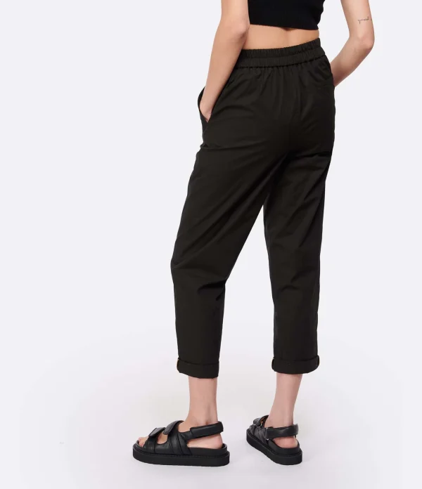 vente chaude Momoni Pantalon Idaho Coton Noir 6