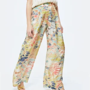 des prix incroyables Momoni Pantalon Aspen Soie Multicolore 14