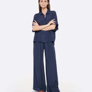 Momoni Pantalon Aspen Bleu Nuit achat pas cher 11