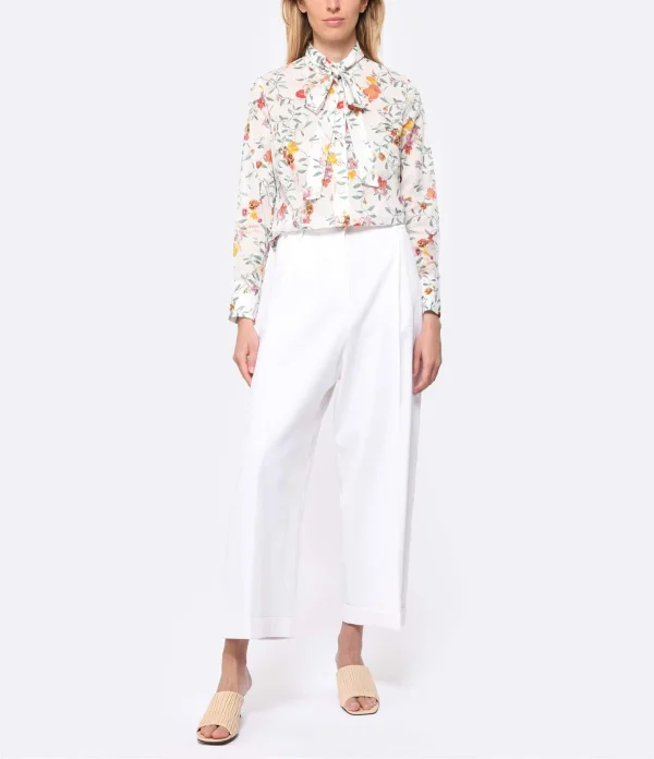 Momoni Pantalon Grecale Blanc achat 3