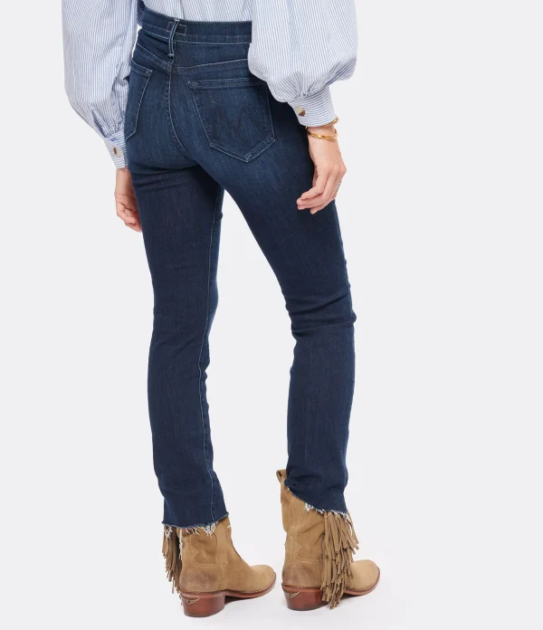 beauté MOTHER Jean The Rascal Ankle Snippet Denim Freebird 5