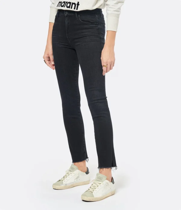 MOTHER Jean The Rascal Ankle Snippet Denim Encounters At Night boutique en ligne 5