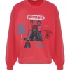 Nouvelle tendance MOTHER Sweatshirt The Drop Square Coton Think Sideways 17