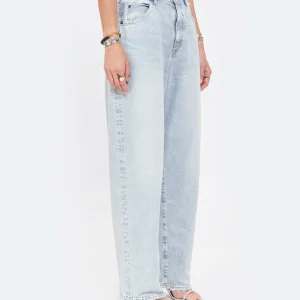 solde en ligne MOUSSY VINTAGE Jean Blue Villas Wide Denim Bleu Clair 20